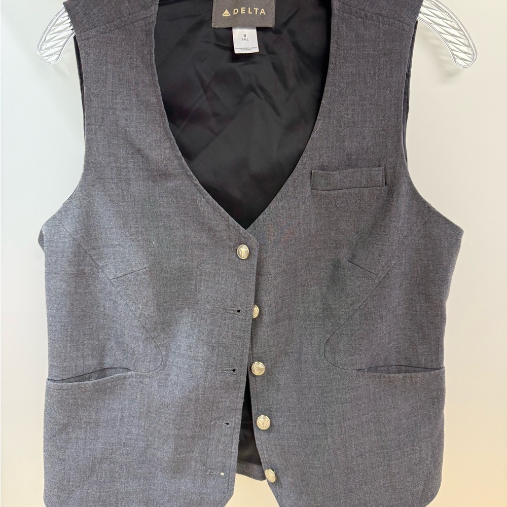 Delta Women's Charcoal Vest